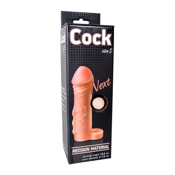 Фаллоудлинитель с кольцом COCK size S - 13,5 см