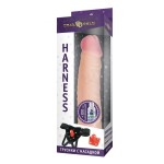Насадка-фаллос на трусиках Harness с плугом №57 - 21 см
