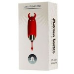 Красный вибростимулятор Devol Mini Vibrator - 8,5 см