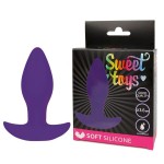 Фиолетовая анальная втулка Sweet Toys - 8,5 см