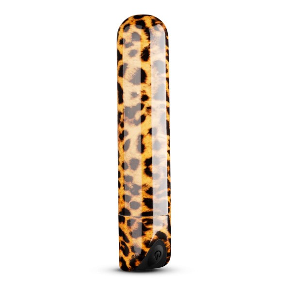 Леопардовая вибропуля Nayo Bullet Vibrator - 9 см