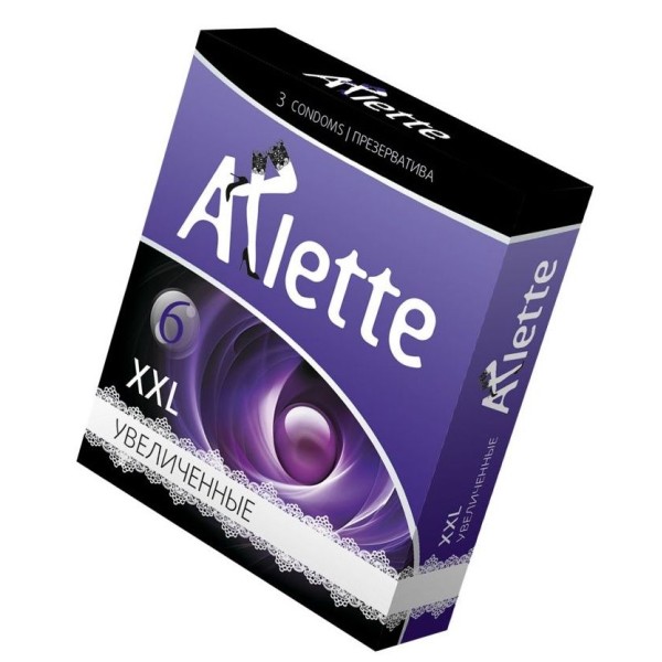 Презервативы Arlette XXL увеличенного размера - 3 шт