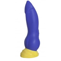 Синий фаллоимитатор Номус Small - 21 см.