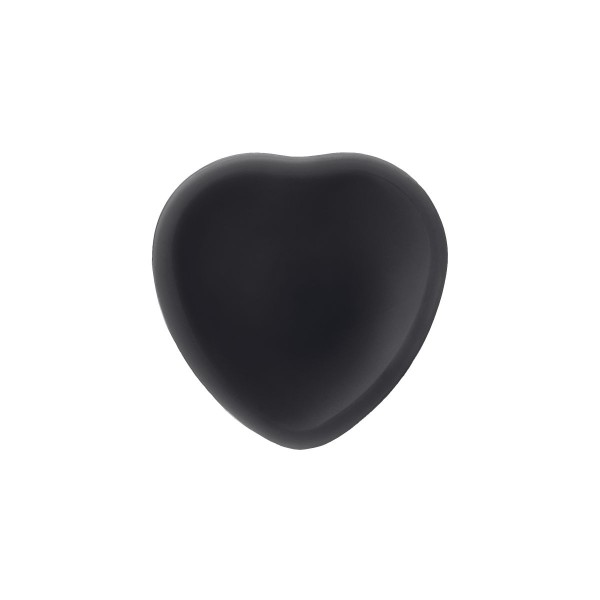 Черный фаллос на присоске Silicone Bendable Dildo XL - 20 см