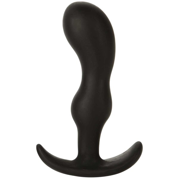 Черная анальная пробка для ношения Mood Naughty 2 45  Silicone - 11,4 см