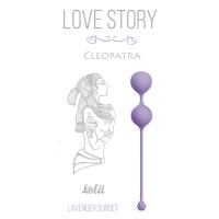 Сиреневые вагинальные шарики Cleopatra Lavender Sunset Сиреневые вагинальные шарики Cleopatra Lavender Sunset