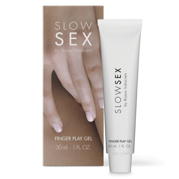 Гель для мастурбации с ароматом кокоса Slow Sex Finger Play Gel - 30 мл