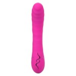 Розовый вибромассажер Insatiable G Inflatable G-Wand с функцией расширения - 21,5 см