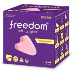 Женские гигиенические тампоны без веревочки FREEDOM mini - 3 шт