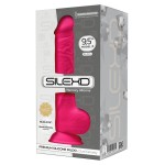 Розовый фаллоимитатор-реалистик Premium Dildo 9,5  Model 3 Premium - 24 см