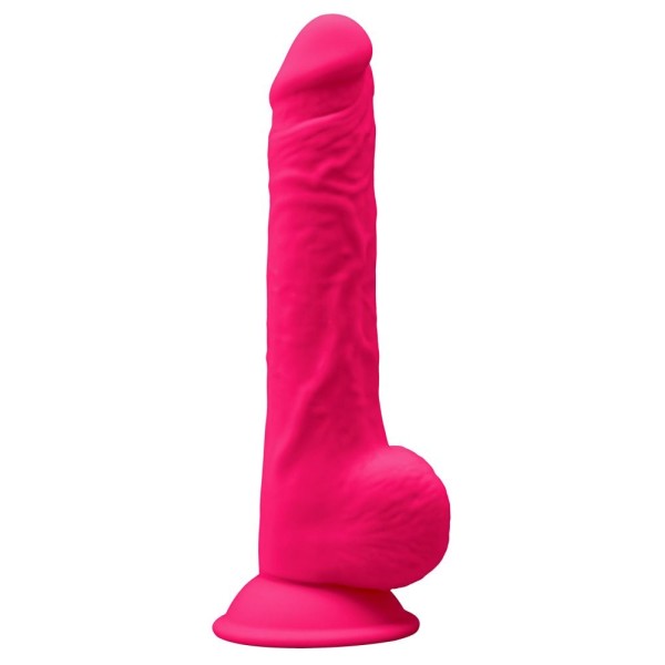 Розовый фаллоимитатор-реалистик Premium Dildo 9,5  Model 3 Premium - 24 см