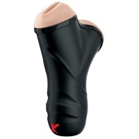 Мастурбатор в колбе с двумя тоннелями Double Penetration Vibrating Stroker