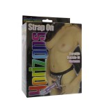 Женский страпон на трусиках STRAP-ON HORIZON DONG - 17,8 см