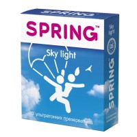 Ультратонкие презервативы SPRING SKY LIGHT - 3 шт. Ультратонкие презервативы SPRING SKY LIGHT - 3 шт.