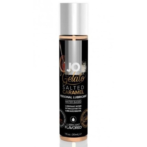 Лубрикант с ароматом солёной карамели JO GELATO SALTED CARAMEL - 30 мл