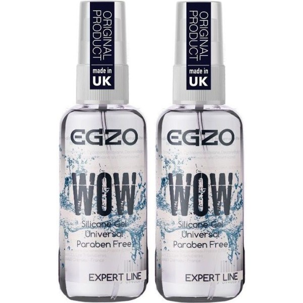 Набор универсальных смазок на силиконовой основе Egzo Wow Expert Line - 2 х 50 мл