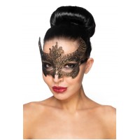 Золотистая карнавальная маска Нунки 