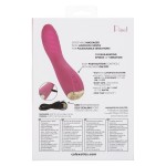 Розовый вибромассажер для стимуляции точки G Uncorked Pinot - 18,5 см