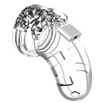 Прозрачный мужской пояс верности Cock Cage Model 13 Chastity 25