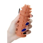 Насадка на фаллос с шипами и продолговатыми бугорками Extreme Sleeve 004 S-size - 12,7 см