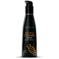 Лубрикант со вкусом соленой карамели Wicked Aqua Salted Caramel - 120 мл. Лубрикант со вкусом соленой карамели Wicked Aqua Salted Caramel - 120 мл.