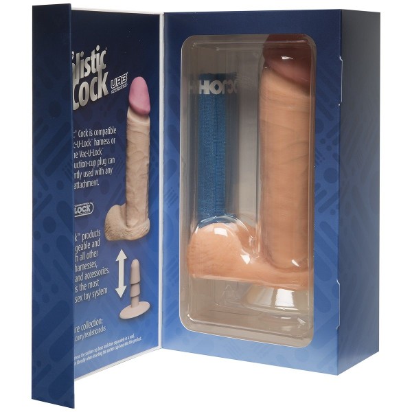 Ультрареалистичный фаллоимитатор The Realistic Cock ULTRASKYN 8” - 20,57 см