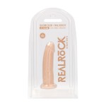 Телесный фаллоимитатор без мошонки Silicone Dildo Without Balls - 15,3 см