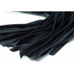 Нежная плеть с красным мехом BDSM Light - 43 см