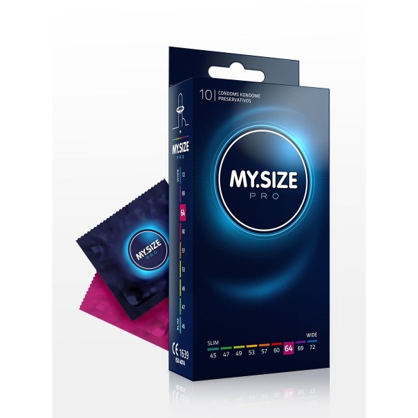 Презервативы MYSIZE размер 64 - 10 шт
