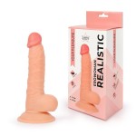 Телесный фаллоимитатор Erowoman - 19,5 см