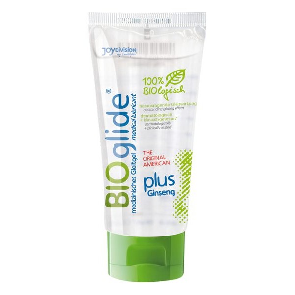Гель-лубрикант на водной основе BIOglide plus Ginseng - 100 мл