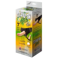 Пояс-трусики с 2 насадками Exotic-Alice - 18 см.