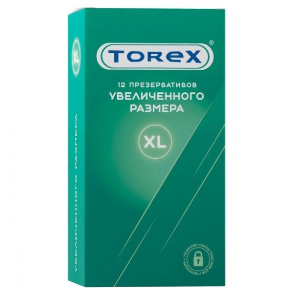Презервативы Torex  Увеличенного размера  - 12 шт