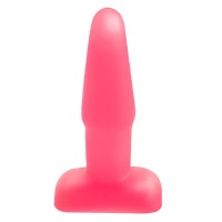 Розовый гелевый плаг на подставке - 14 см. Розовый гелевый плаг на подставке - 14 см.