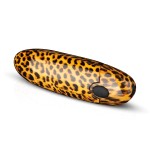 Леопардовый вибромассажер-помада Asha Lipstick Vibrator - 10 см