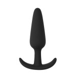 Черная анальная пробка для ношения Slim Butt Plug - 8,3 см