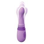 Фиолетовый вибростимулятор Her Personal Sex Machine - 21,3 см
