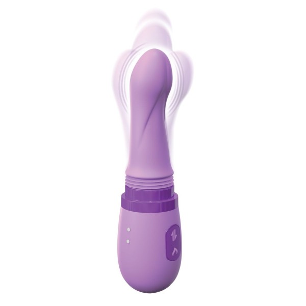 Фиолетовый вибростимулятор Her Personal Sex Machine - 21,3 см
