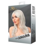 Светло-серый парик  Амайя 