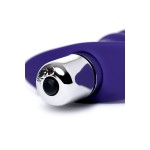 Фиолетовый анальный вибратор Condal - 14 см