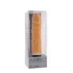 Реалистичный 7-скоростной вибратор PURRFECT SILICONE CLASSIC 65INCH FLESH - 16,5 см