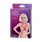Красная портупея HEL Brielle