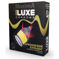 Презерватив LUXE Maxima Аризонский Бульдог - 1 шт. Презерватив LUXE Maxima Аризонский Бульдог - 1 шт.