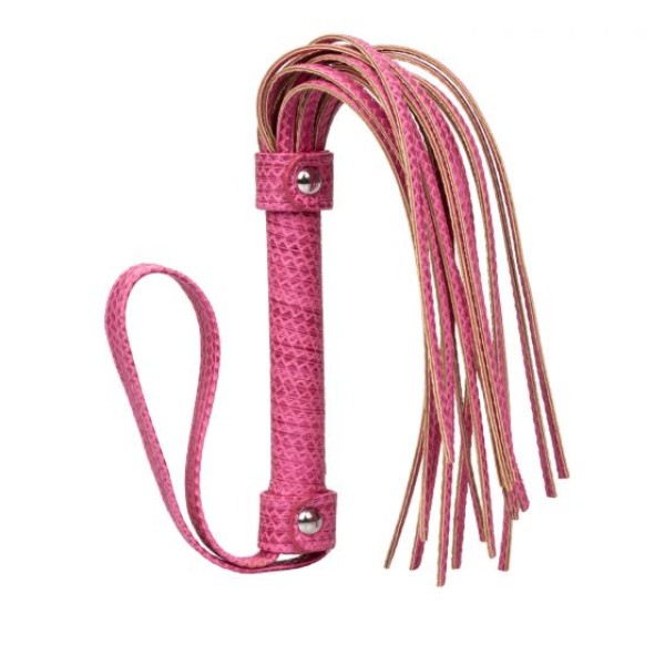 Розовая плеть Tickle Me Pink Flogger - 45,7 см