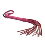 Розовая плеть Tickle Me Pink Flogger - 45,7 см