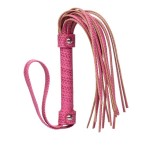 Розовая плеть Tickle Me Pink Flogger - 45,7 см
