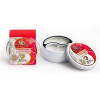 Массажная свеча Клубника в сливках Массажная свеча Клубника в сливках