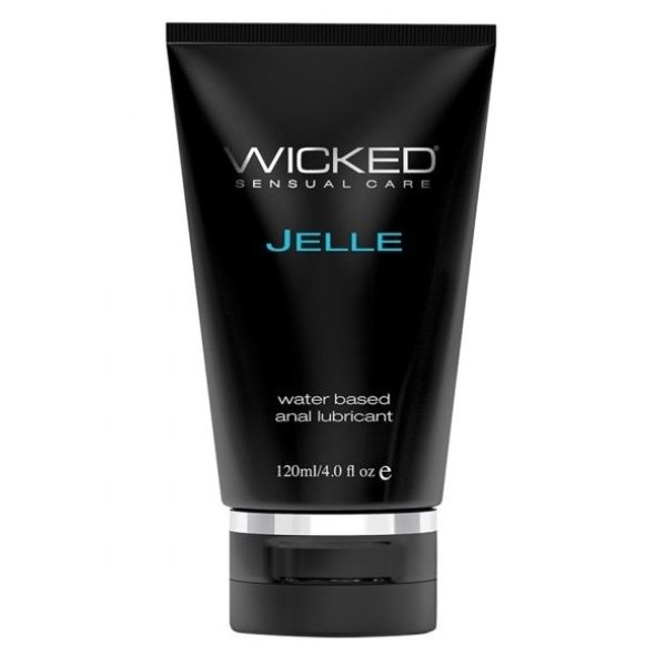 Анальный лубрикант Wicked Jelle на водной основе - 120 мл