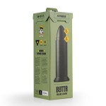 Черный анальный фаллоимитатор 10 Pounder Dildo - 25,6 см