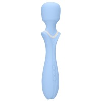 Голубой вибромассажер-жезл Jiggle Голубой вибромассажер-жезл Jiggle
